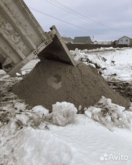 Песок карьерный для подушки