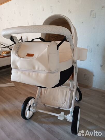 Коляска детская 2в1 Teknum (Aimile 609) экокожа