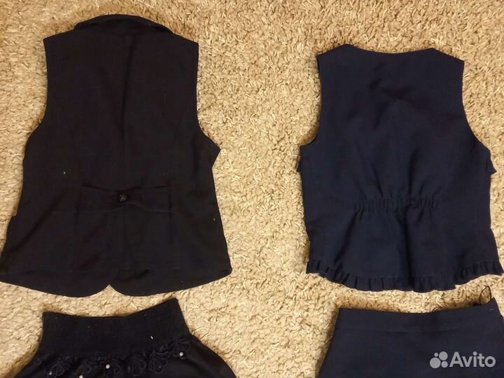 Школьная форма на 134 -140см,синяя