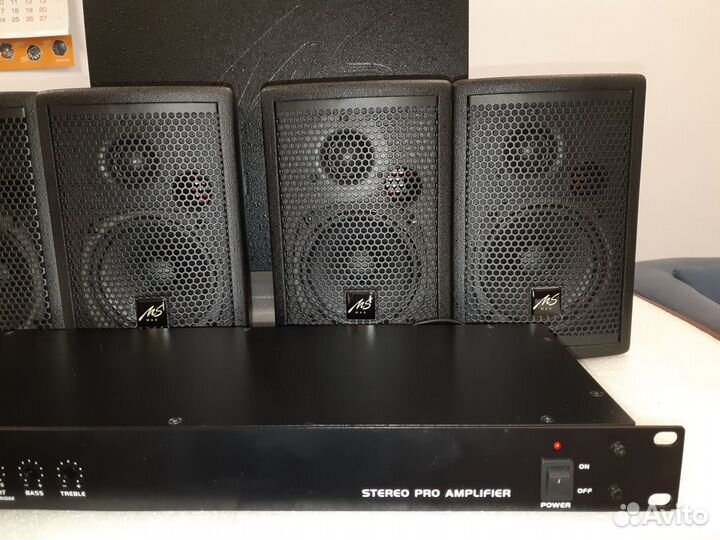 Премиум комплект фонового звука 400Вт новый