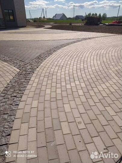 Укладка тротуарной плитки