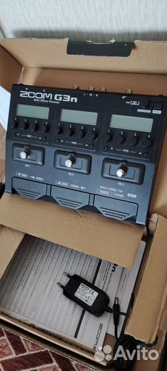 Гитарный процессор zoom g-3n