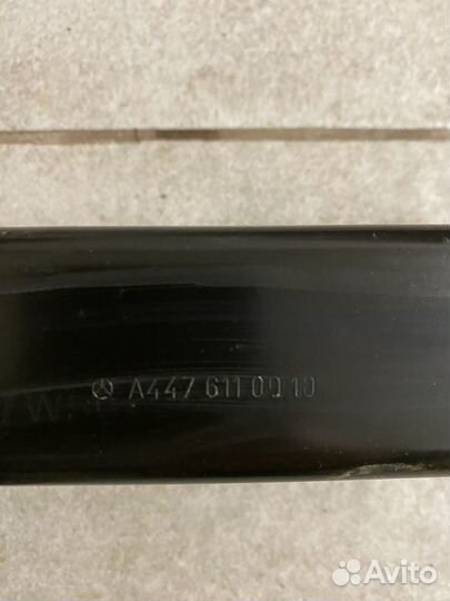 Усилитель заднего бампера на mercedes 447
