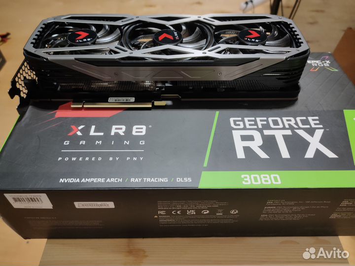PNY GeForce RTX 3080 XLR8 Gaming 10Gb gddr6X
