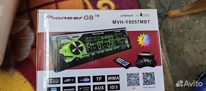 Автомагнитола pioneer 1 din