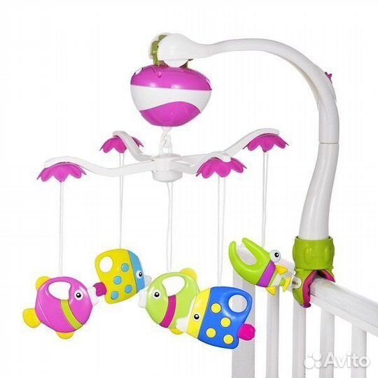 Музыкальный мобиль в кроватку для новорожденных