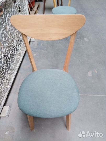 Стул мягкое сиденье/ цвет сиденья - Морская волна