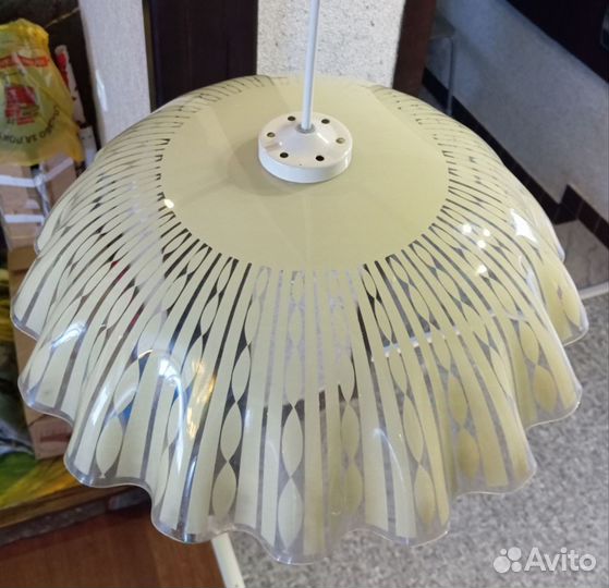 Абажур- люстра стекло