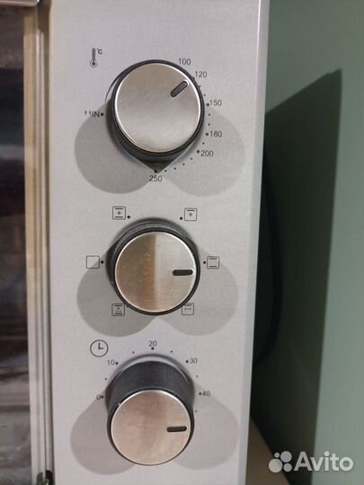 Электрическая мини печь духовка с конвекцией