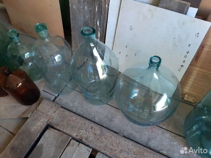 Бутыли и банки 2-50л. СССР для мужского хобби