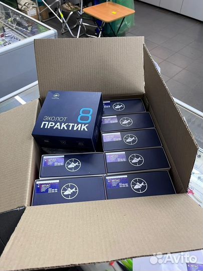 Практик 8 + эховизор + поплавок мах