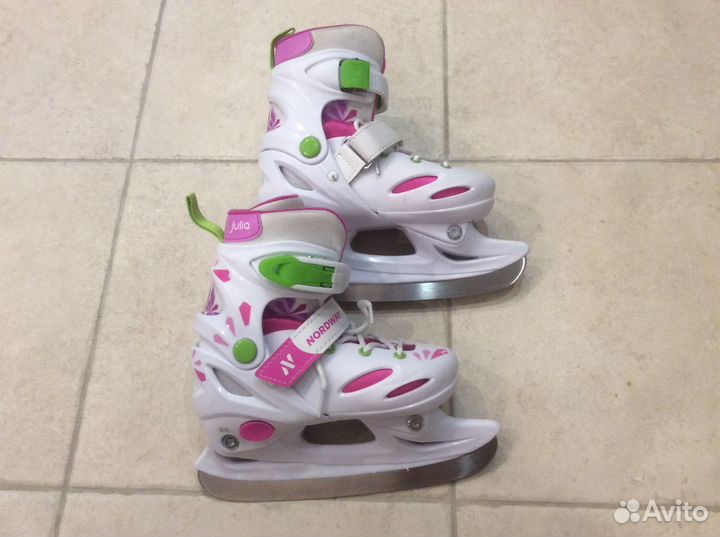 Коньки детские раздвижные Nordway 30-33