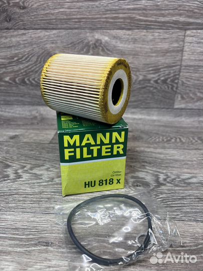 Фильтр масляный Mann Filter, HU 818 X