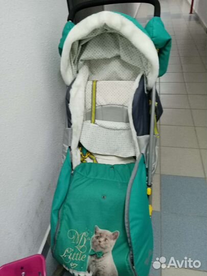 Коляска санки