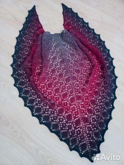 Платок шаль/итальянская пряжа