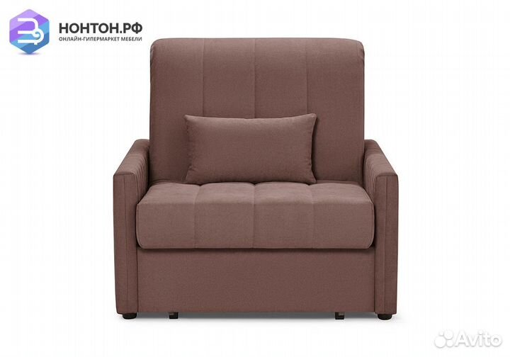 Кресло аккордеон Бремен шоколадное