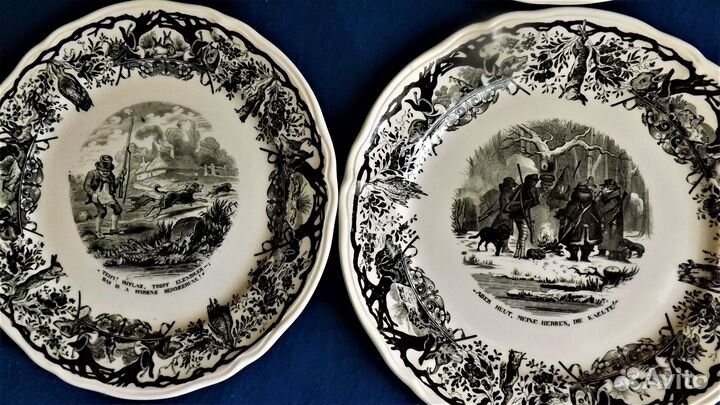 Фарфоровые тарелки V&B