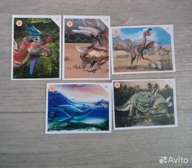 Наклейки Macdonald's динозавры раскраска