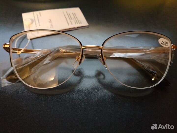 Очки с диоптриями -2