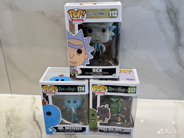 Funko pop rick and morty