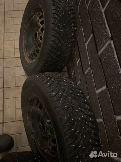 Колеса в сборе r15 зимние 195x65