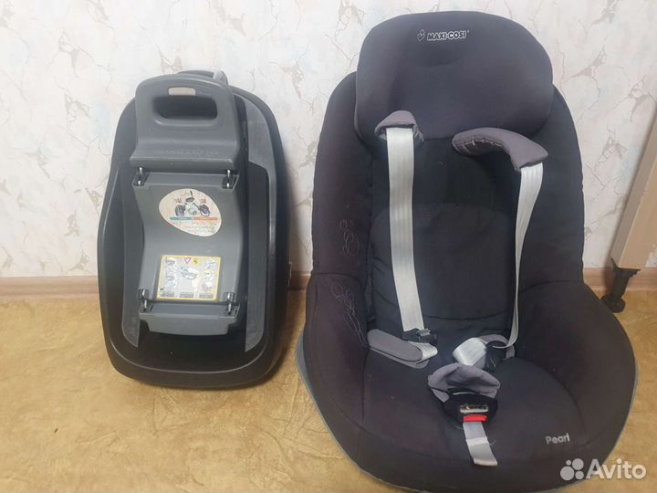 Детское автокресло и база maxi cosi pearl от 9-18