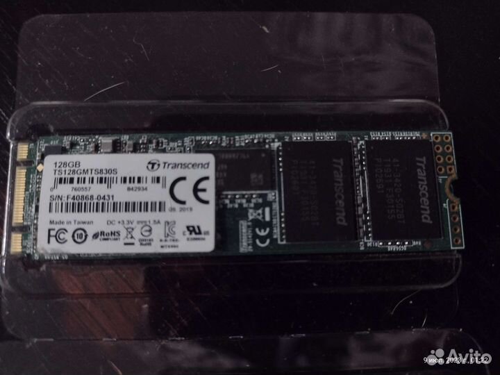 Ssd m2 диск Transcend 128gb