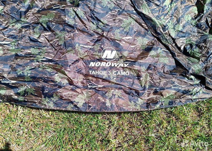 Палатка nordway tahoe 3 camo + аксессуары