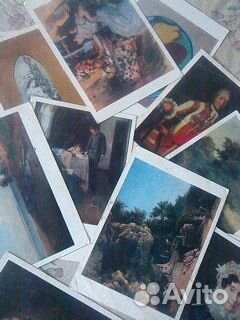 Три набора открыток