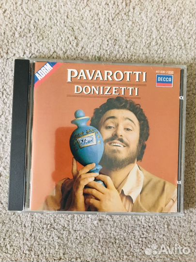 Cd Luciano Pavaritti Donizetti 1987 Decca