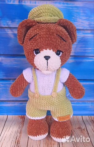 Вязаная игрушка Медвежонок