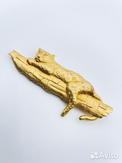 Редкая винтажная брошь JJ Ягуар Пантера Jonette Je