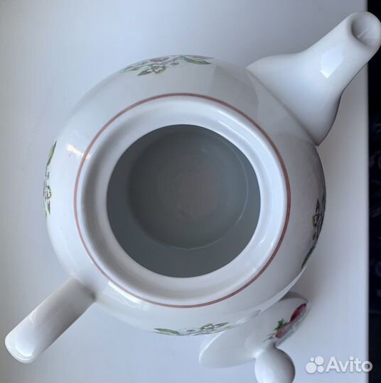 Чайник керамический 1,5 литра + конфетница