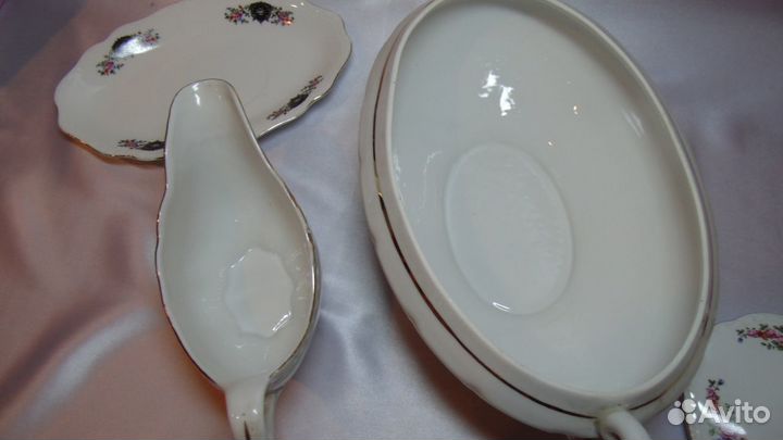 Антиквариат из Европы. Супница и соусник