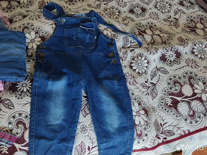 Детская одежда для девочек 86 92 пакетом