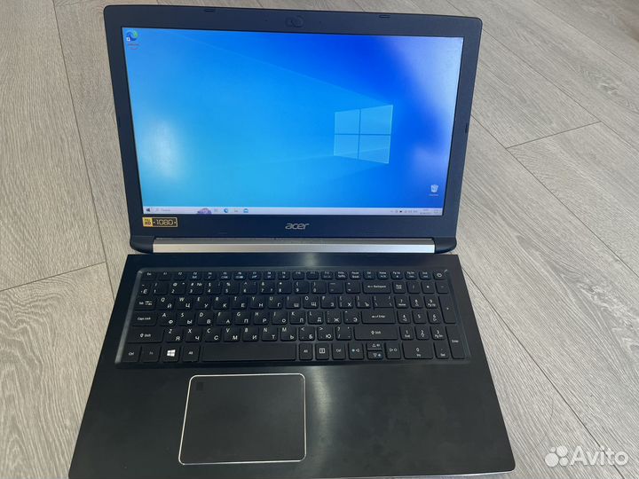 Игровой ноутбук Acer aspire a715 7Игровоноутбук