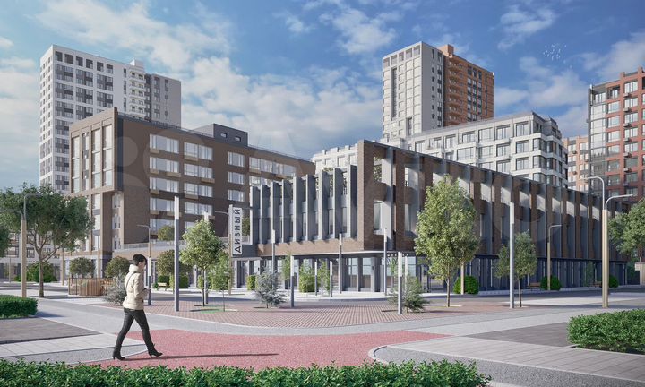 1-к. квартира, 48,1 м², 9/9 эт.