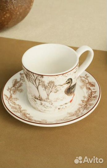 Чашка с блюдцем 