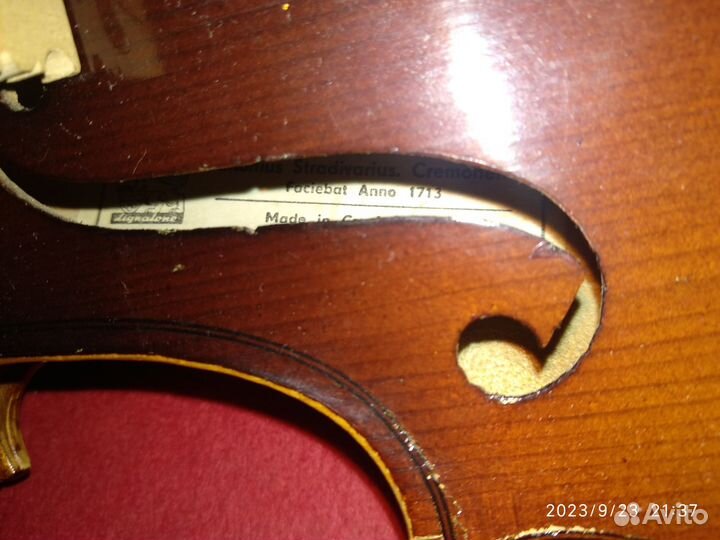 Скрипка 1/4, Antonius Stradivarius cremonensis
