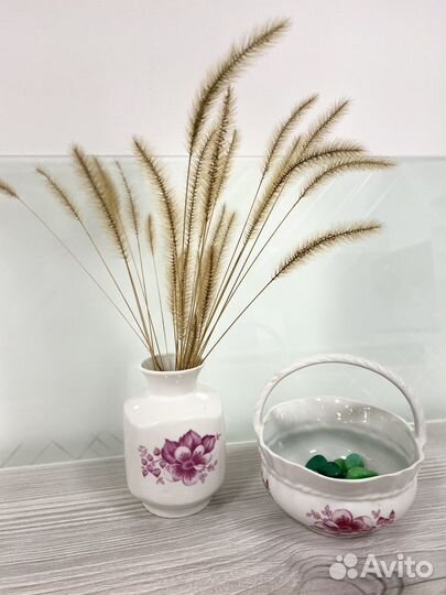 Вазочка и конфетница