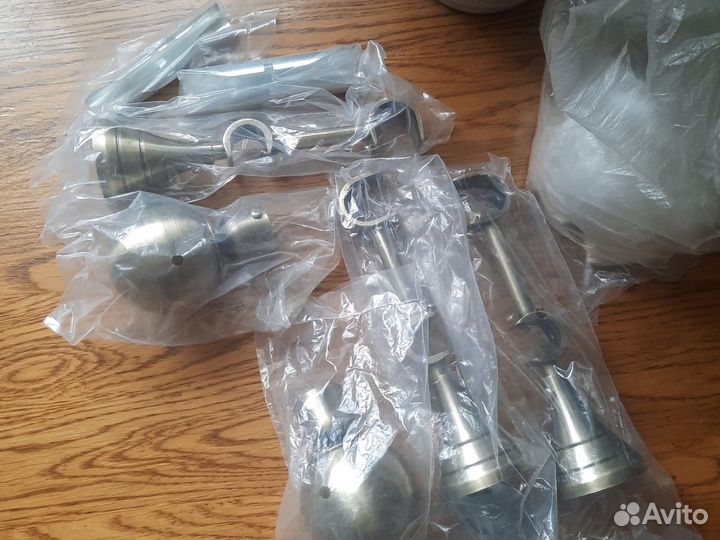 Карнизы для штор двухрядный металлический