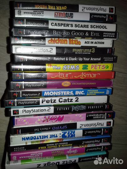 Диски пс2 игры ps2