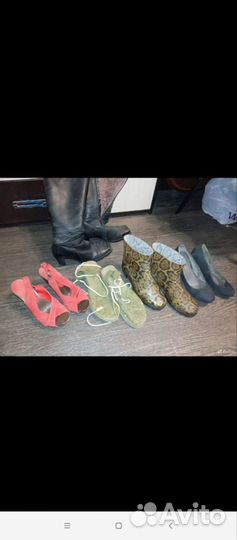 Обувь женская 38 размер пакетом
