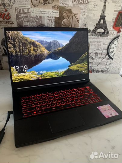 Игровой ноутбук RTX 2060/I5/16GB