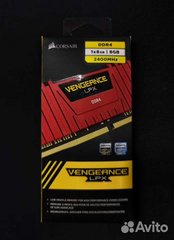 Модуль памяти Corsair Vengeance LPX DDR4 8GB 2400