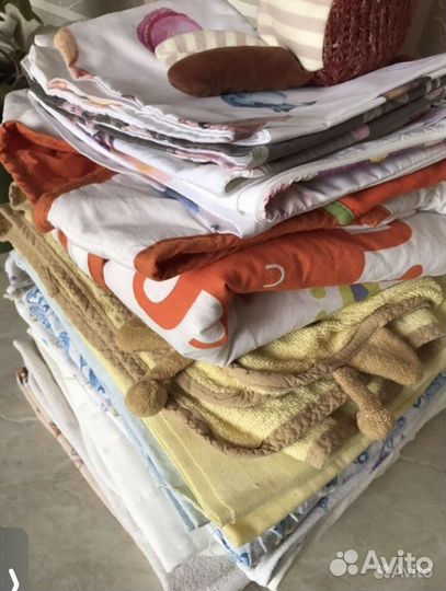 Пакетом детское постельное белье конверт IKEA