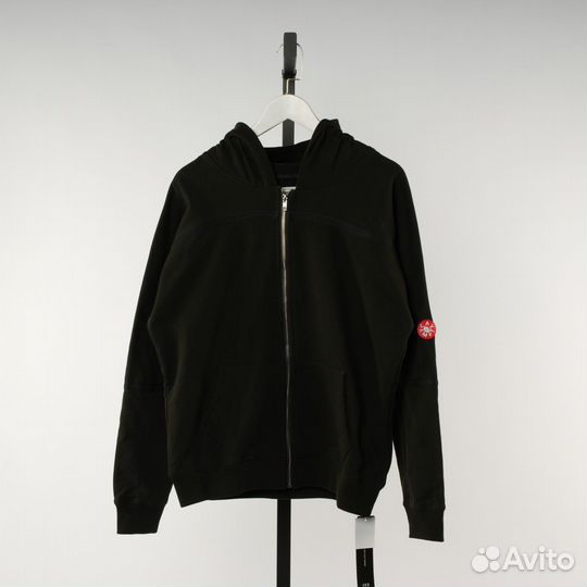 Зип худи Cav Empt №5 тёмно-зелёное