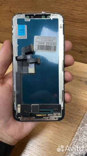 Дисплей на iPhone X oled