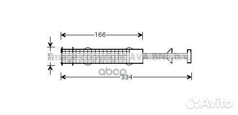 Осушитель кондиционера BWD279 Ava