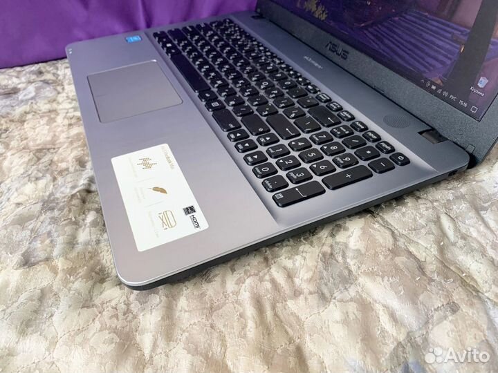 Ноутбук Asus D541NA intel 4ядра / 8GB / SSD240